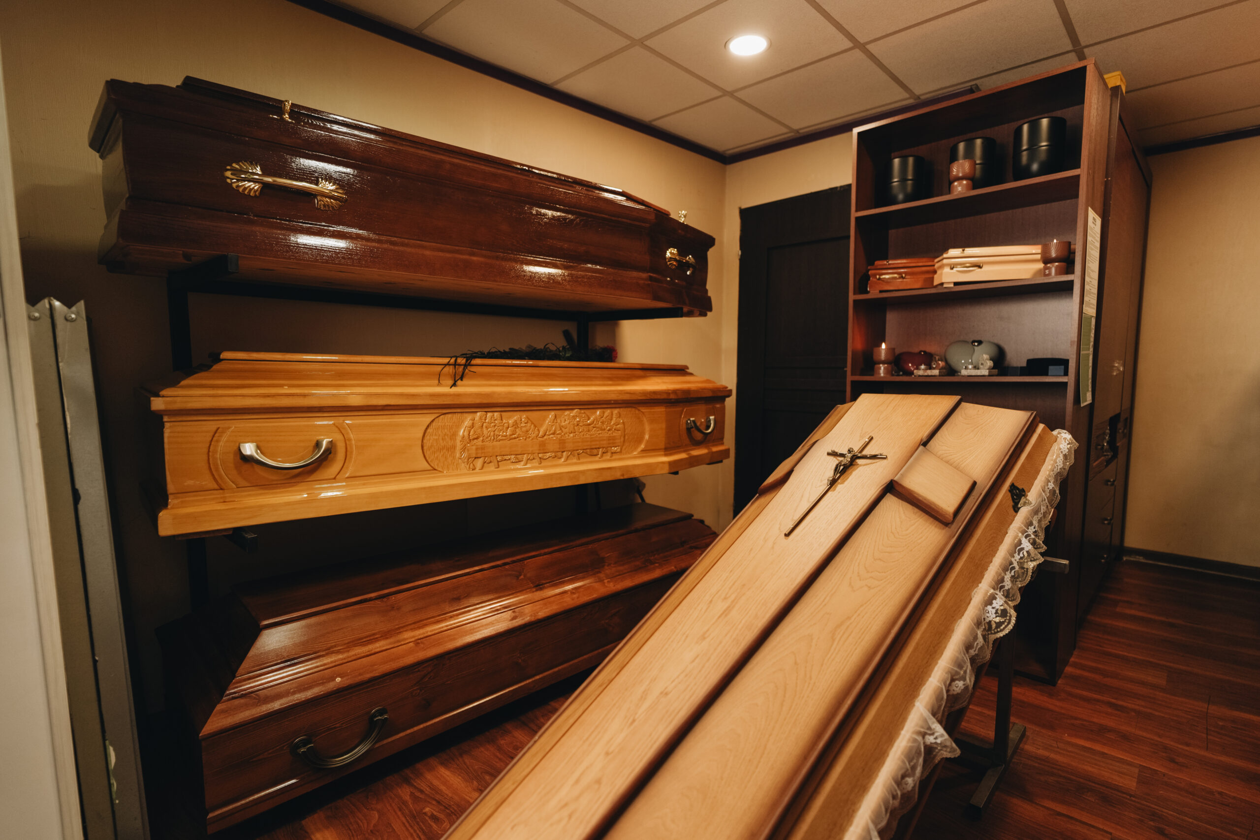 Trumny w ofercie zakładu pogrzebowego Wejherowo