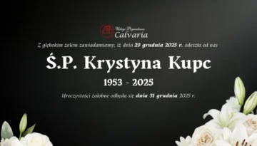 Szablon e-klepsydry kobiety – Zakład Pogrzebowy Calvaria Wejherowo