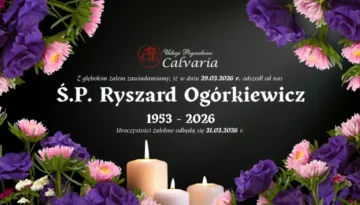 Ryszard Ogórkiewicz Calvaria24 Wejherowo Klepsydra Nekrolog
