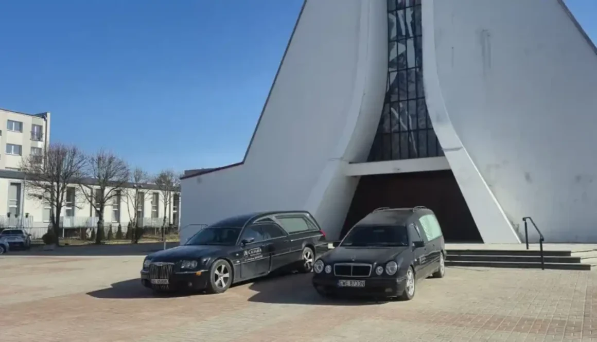 Uroczystość pogrzebowa w Wejherowie organizowana przez Zakład Pogrzebowy Calvaria