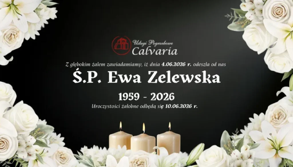 Ewa Zelewska 1959 - 2026 Calvaria24 Wejherowo Klepsydra_11zon