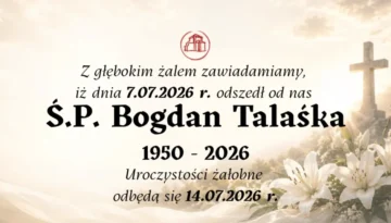 Bogdan Talaśka 1950 - 2026 Calvaria24 Wejherowo Klepsydra (2)