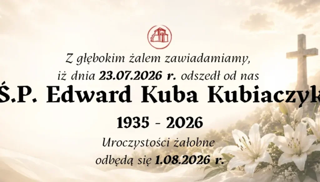Edward Kuba Kubiaczyk 1935 - 2026 Calvaria24 Wejherowo Klepsydra (2)_11zon
