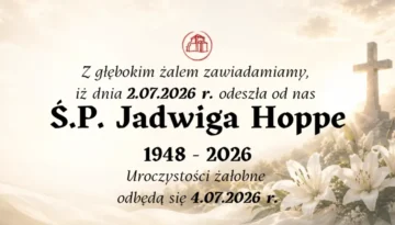 Jadwiga Hoppe 1948 - 2026 Woman Calvaria24 Wejherowo Klepsydra_11zon