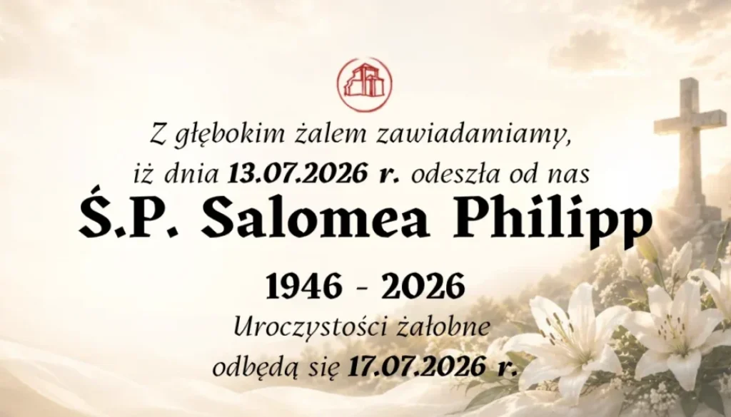 Salomea Philipp 1946 - 2026 Calvaria24 Wejherowo Klepsydra (1)_11zon