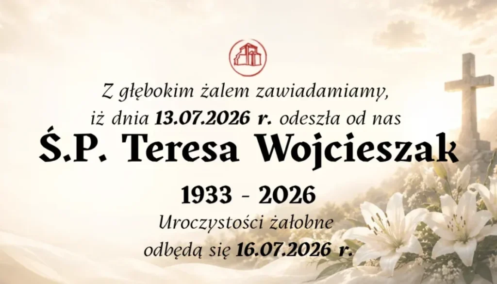 Teresa Wojcieszak 1933 - 2026 Calvaria24 Wejherowo Klepsydra_11zon