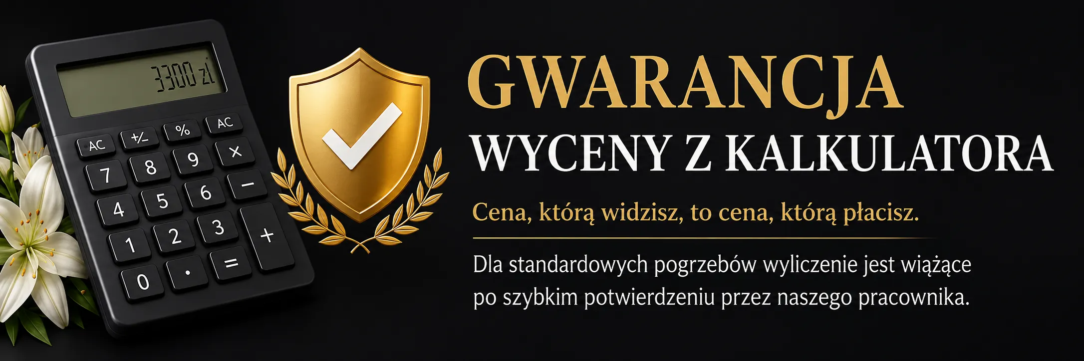 Gwarancja wyceny z kalkulatora