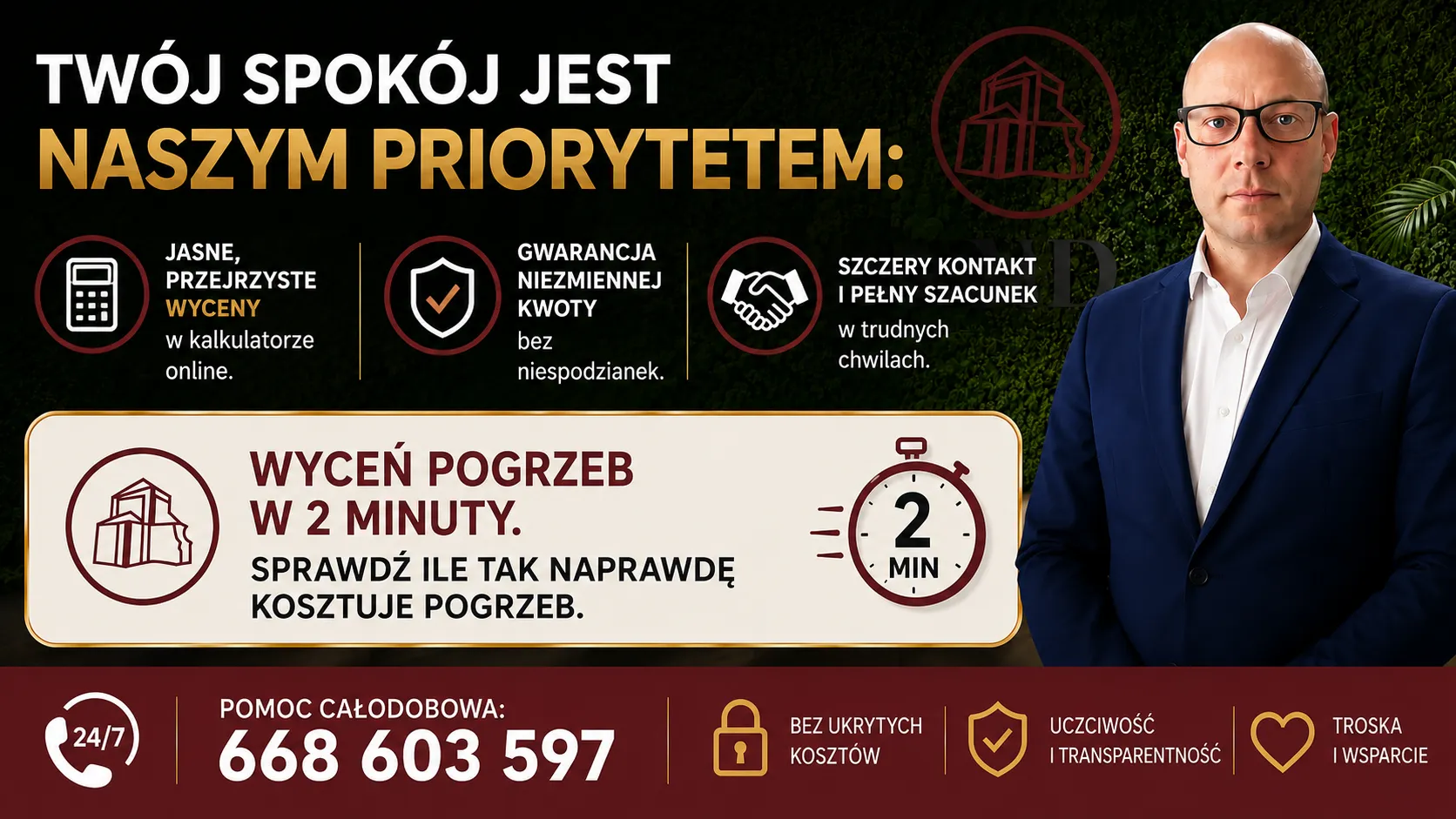 Twój spokój jest naszym priorytetem — Calvaria24