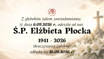 Elżbieta Płocka1941 - 2026 Calvaria24 Wejherowo Klepsydra