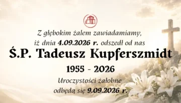 Tadeusz Kupferszmidt 1955 - 2026 Wejherowo Klepsydra_11zon
